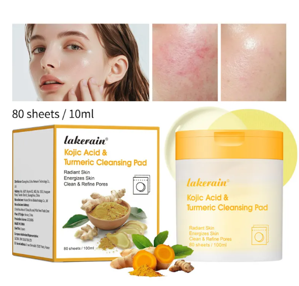 Turmeric Kojic Acid Cleansing Pads